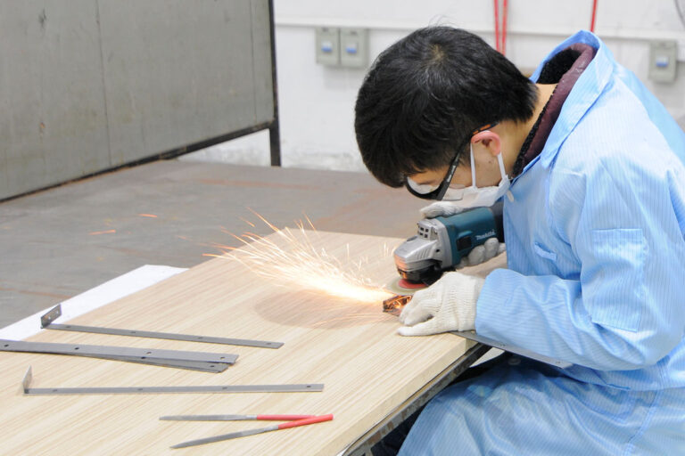 Grinding Metal Sheet